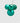 PALLA PVC GRAPPOLO SFERE VERDE 4PZ
