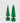 DECORO PINO TWIST VERDE H 35