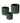 CASPO' CERAMICA SHINY VERDE