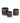 SET 3 PZ CASPO' TONDI LATTA BLU E ORO