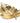 VASSOIO ALLUMINIO FEUILLE ORO 20X16