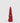 CANDELA STELLA NATALE CONO ROSSO E VERDE H 26