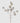 DECORO PALLE MIX RAMO 12 SFERE COLORE ARGENTO H 53